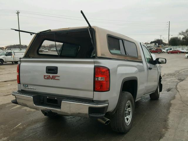 1GTN1TEH4EZ243803 - 2014 GMC SIERRA C15 SILVER photo 4