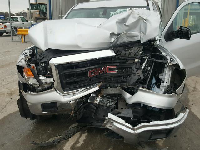 1GTN1TEH4EZ243803 - 2014 GMC SIERRA C15 SILVER photo 7