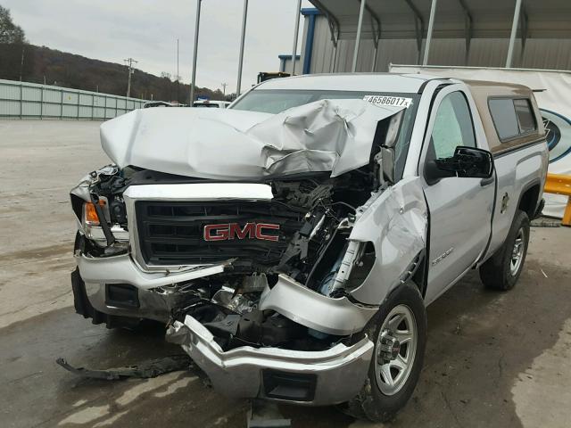 1GTN1TEH4EZ243803 - 2014 GMC SIERRA C15 SILVER photo 9