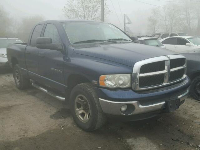 1D7HU18D83J639820 - 2003 DODGE RAM 1500 S BLUE photo 1