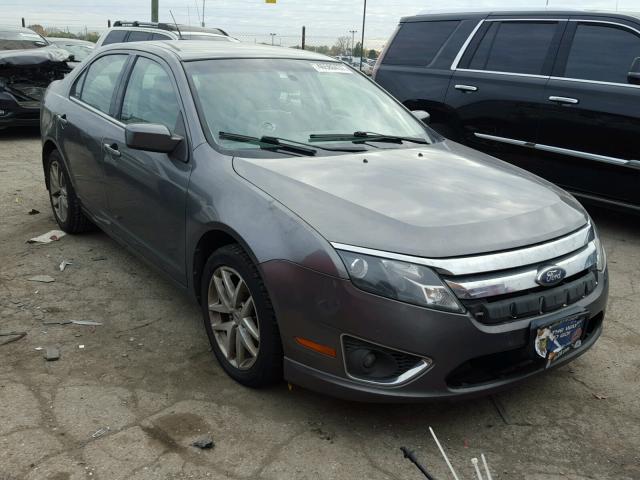 3FAHP0CGXAR271825 - 2010 FORD FUSION SEL GRAY photo 1