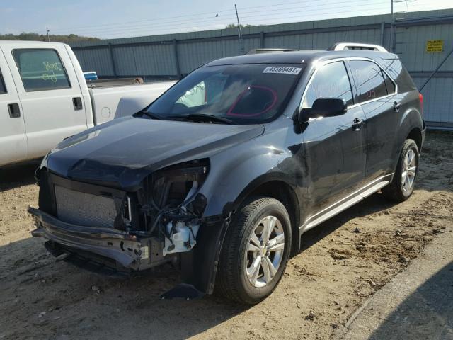 2GNALDEC5B1173646 - 2011 CHEVROLET EQUINOX LT BLACK photo 2