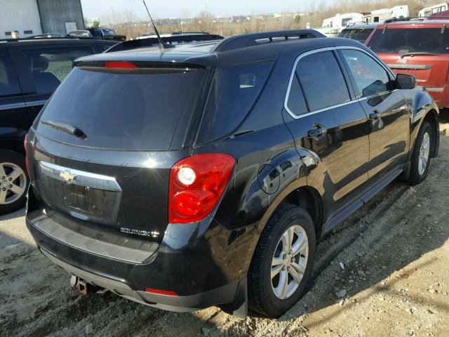 2GNALDEC5B1173646 - 2011 CHEVROLET EQUINOX LT BLACK photo 4