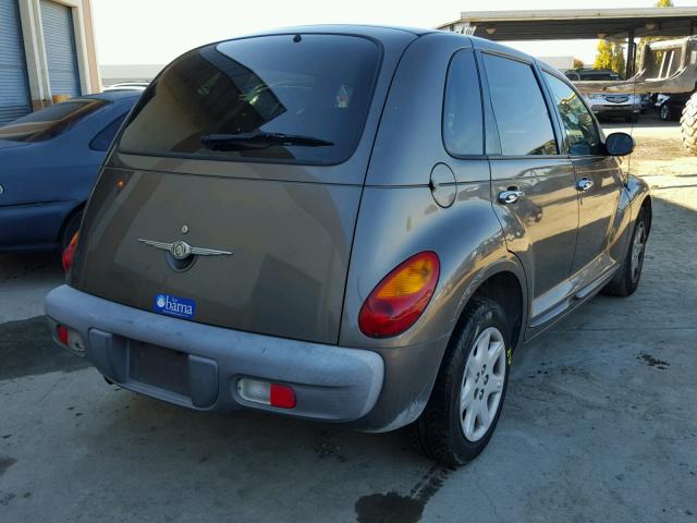 3C4FY48BX2T257950 - 2002 CHRYSLER PT CRUISER GRAY photo 4