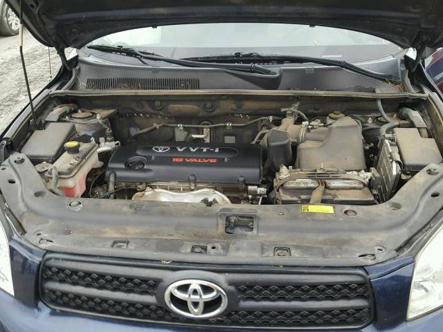 JTMBD33V276050251 - 2007 TOYOTA RAV4 BLUE photo 7