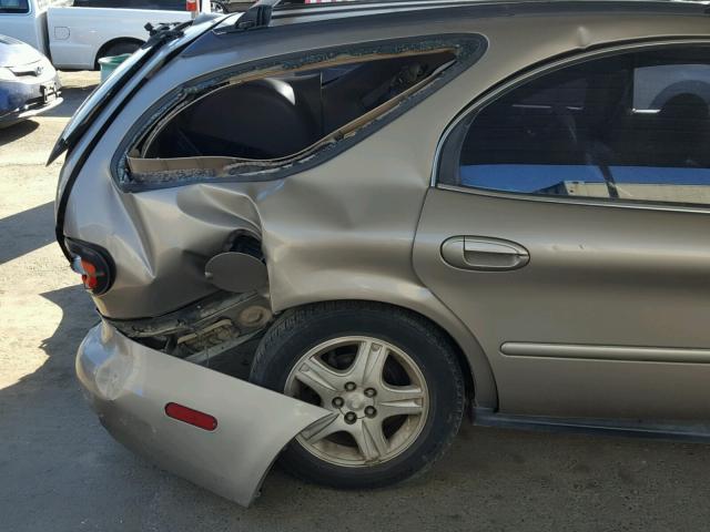 1FAHP59S42G116706 - 2002 FORD TAURUS SEL TAN photo 9