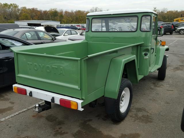 0J11147 - 1970 TOYOTA LANDCRUISE GREEN photo 4