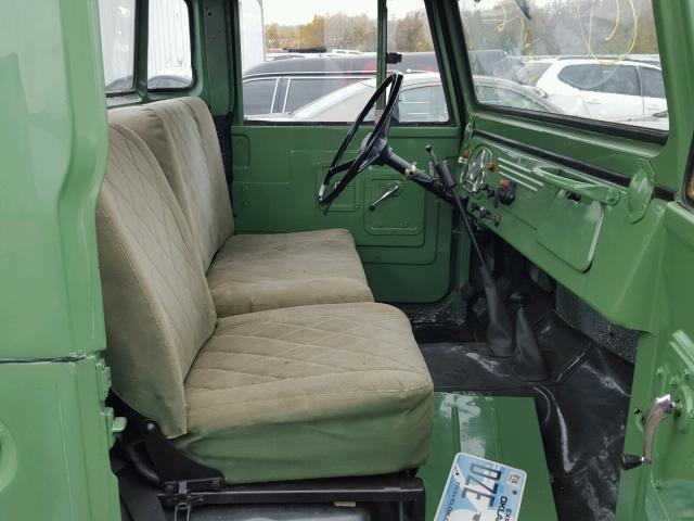 0J11147 - 1970 TOYOTA LANDCRUISE GREEN photo 5