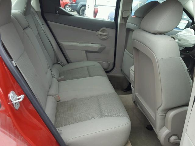 1B3LC46K68N611638 - 2008 DODGE AVENGER SE RED photo 6
