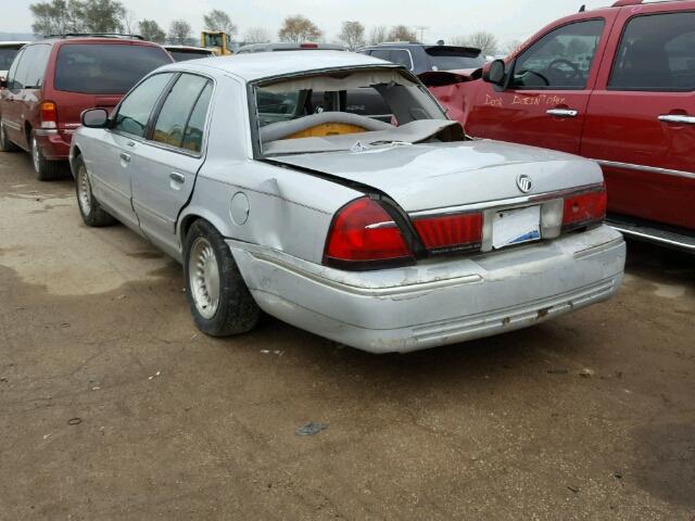 2MEFM74W5WX629865 - 1998 MERCURY GRAND MARQ GRAY photo 3