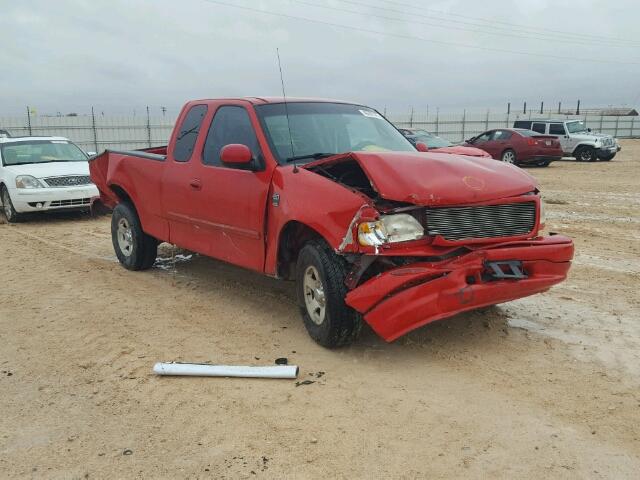 1FTRX17L7YNB99569 - 2000 FORD F150 RED photo 1