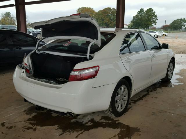 4T1BB46K98U057347 - 2008 TOYOTA CAMRY WHITE photo 4