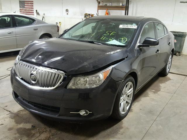 1G4GC5ED5BF289810 - 2011 BUICK LACROSSE C BLACK photo 2