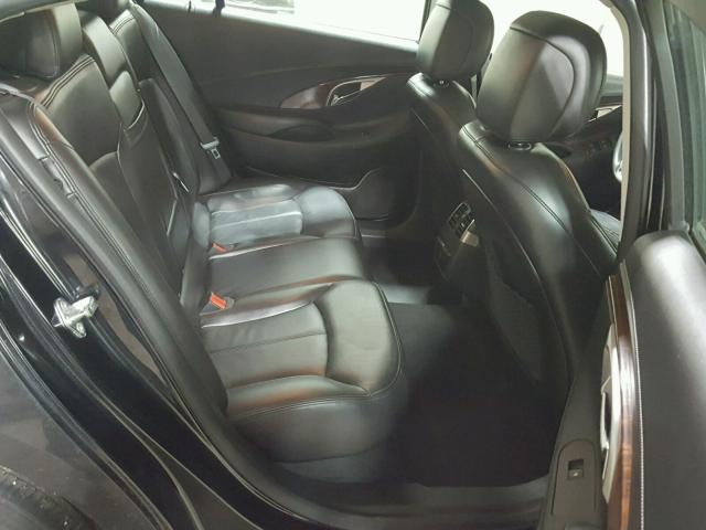 1G4GC5ED5BF289810 - 2011 BUICK LACROSSE C BLACK photo 6