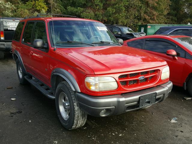 1FMZU32E6XZC06821 - 1999 FORD EXPLORER RED photo 1