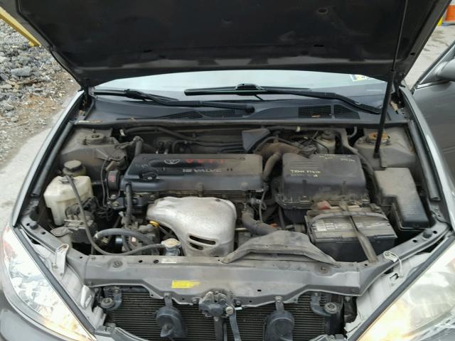 4T1BE30K04U893049 - 2004 TOYOTA CAMRY LE GRAY photo 7