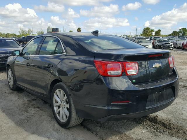 1G11D5SL1FF206956 - 2015 CHEVROLET MALIBU 2LT BLACK photo 3