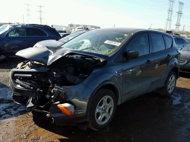 1FMCU0F79HUB97577 - 2017 FORD ESCAPE S GRAY photo 2