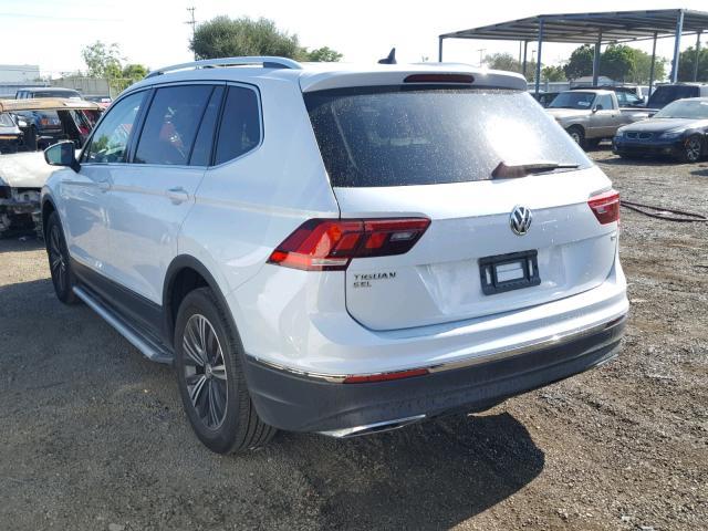 3VV3B7AX9JM073864 - 2018 VOLKSWAGEN TIGUAN SE Білий фото 3