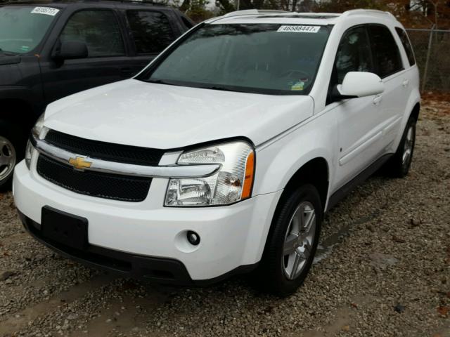 2CNDL53F496210980 - 2009 CHEVROLET EQUINOX LT WHITE photo 2