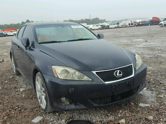 JTHBE262665003316 - 2006 LEXUS IS 350 GRAY photo 1