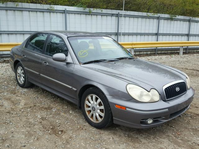 KMHWF35H93A908126 - 2003 HYUNDAI SONATA GLS GRAY photo 1