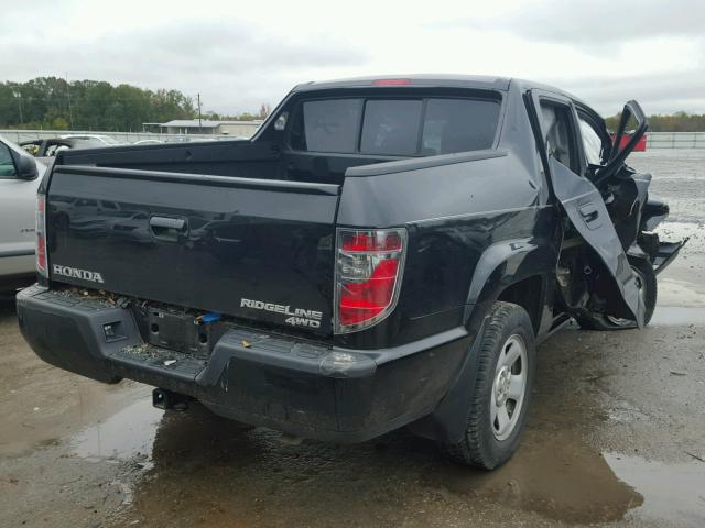 5FPYK1F23EB003549 - 2014 HONDA RIDGELINE BLACK photo 4