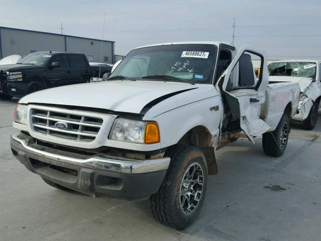 1FTYR14U91PA87918 - 2001 FORD RANGER SUP WHITE photo 2