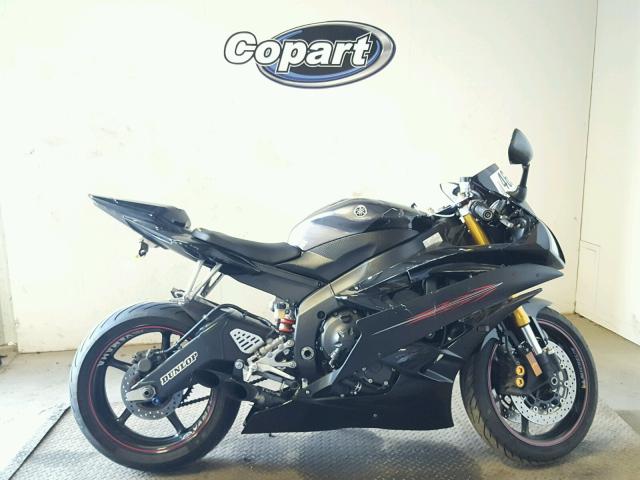 JYARJ12E97A019262 - 2007 YAMAHA YZFR6 L BLACK photo 9