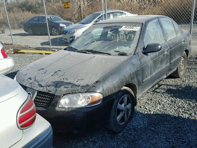 3N1AB51AX4L741934 - 2004 NISSAN SENTRA 2.5 BLACK photo 1