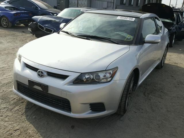 JTKJF5C72D3048864 - 2013 TOYOTA SCION TC 银色 照片 2