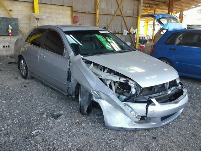 1HGCM56887A026282 - 2007 HONDA ACCORD EX SILVER photo 1