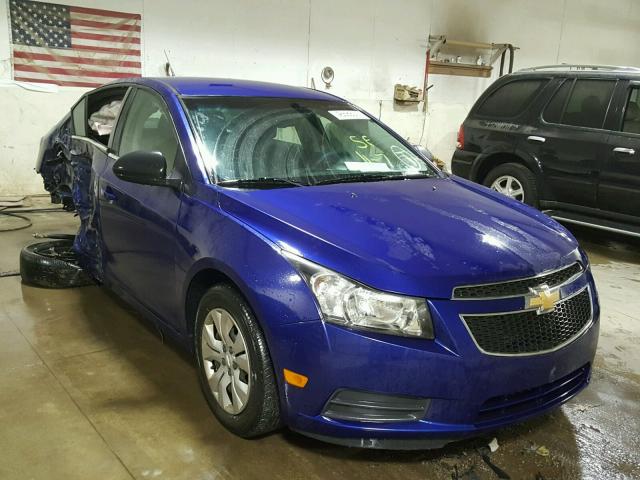 1G1PC5SH7C7167028 - 2012 CHEVROLET CRUZE LS BLUE photo 1