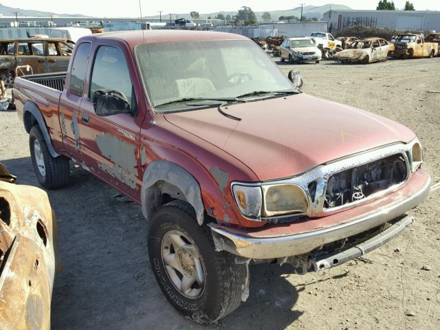 5TESN92N04Z371723 - 2004 TOYOTA TACOMA XTR RED photo 1