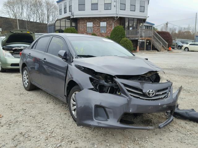 2T1BU4EE7DC950859 - 2013 TOYOTA COROLLA BA GRAY photo 1