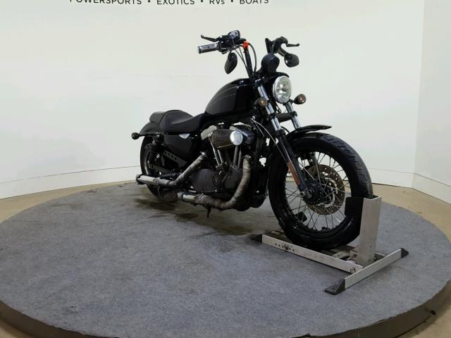 1HD1CZ3138K433573 - 2008 HARLEY-DAVIDSON XL1200 N BLACK photo 2