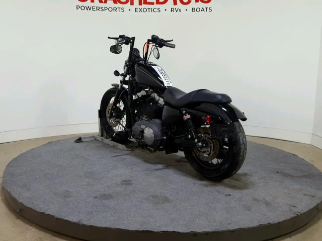 1HD1CZ3138K433573 - 2008 HARLEY-DAVIDSON XL1200 N BLACK photo 6