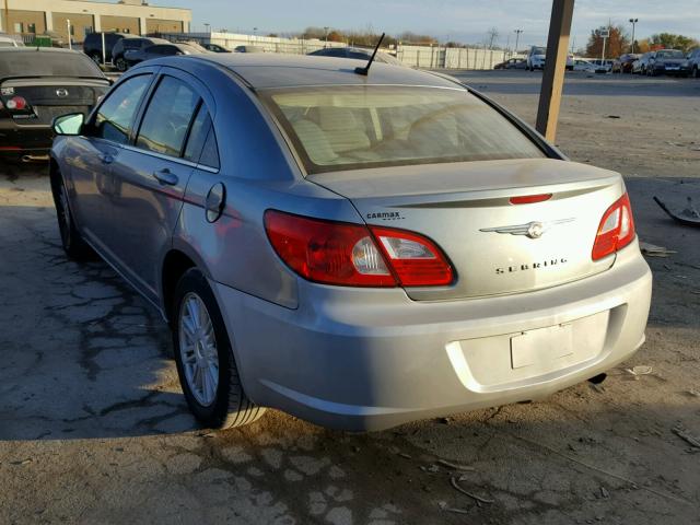 1C3LC56K58N162445 - 2008 CHRYSLER SEBRING TO BLUE photo 3