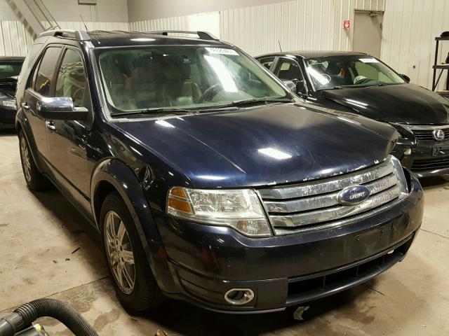 1FMDK06W48GA21696 - 2008 FORD TAURUS X BLUE photo 1