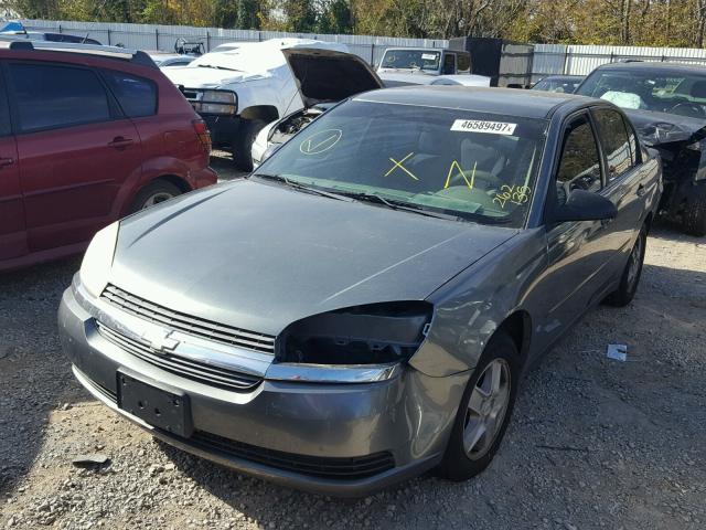 1G1ZT528X5F262135 - 2005 CHEVROLET MALIBU LS GRAY photo 2