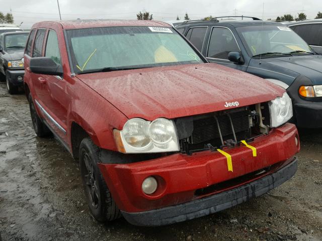 1J8HR58295C616256 - 2005 JEEP GRAND CHER RED photo 1