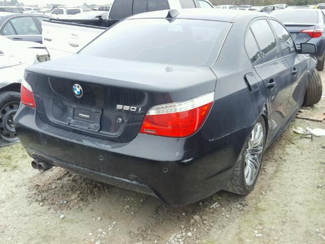 WBANW53548CT53910 - 2008 BMW 550 I BLACK photo 4