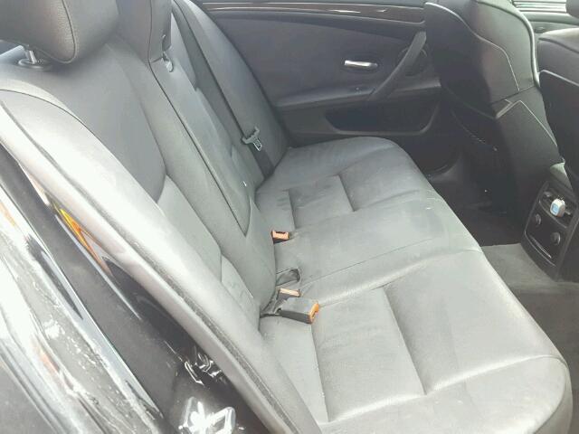 WBANW53548CT53910 - 2008 BMW 550 I BLACK photo 6