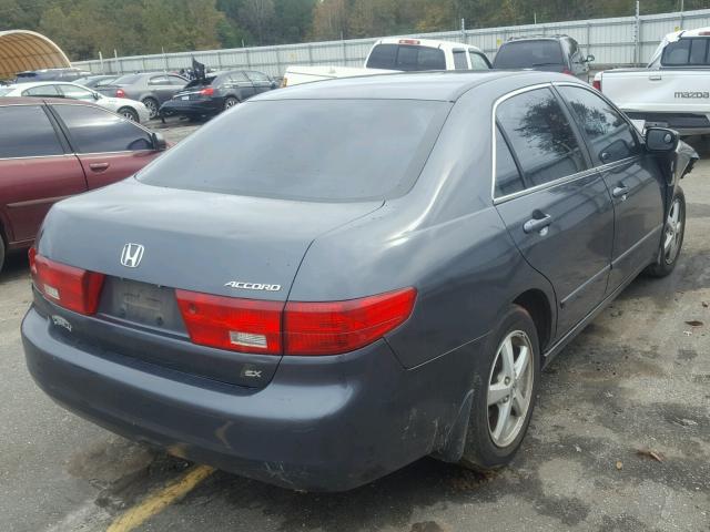 1HGCM56775A051677 - 2005 HONDA ACCORD EX GRAY photo 4