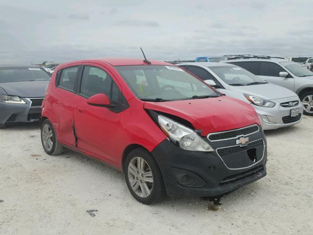 KL8CB6S97DC511496 - 2013 CHEVROLET SPARK LS RED photo 1