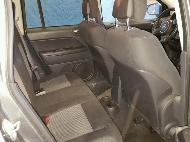 1J4NF1FB9BD283569 - 2011 JEEP COMPASS SP GRAY photo 6