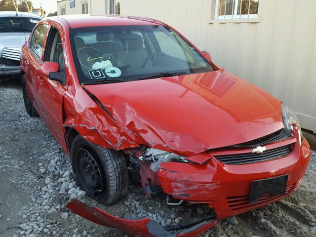 1G1AD5F5XA7162521 - 2010 CHEVROLET COBALT 1LT RED photo 1