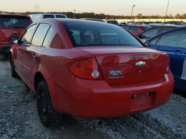 1G1AD5F5XA7162521 - 2010 CHEVROLET COBALT 1LT RED photo 3