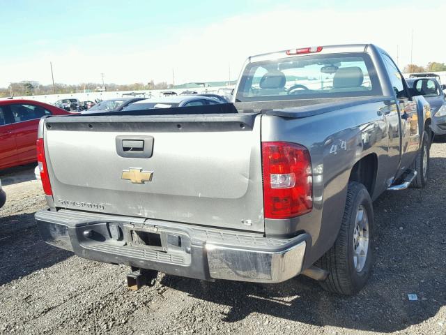 1GCEK14X78Z123136 - 2008 CHEVROLET SILVERADO SILVER photo 4