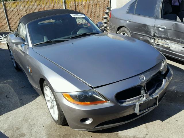 4USBT33584LS48973 - 2004 BMW Z4 2.5 GRAY photo 1